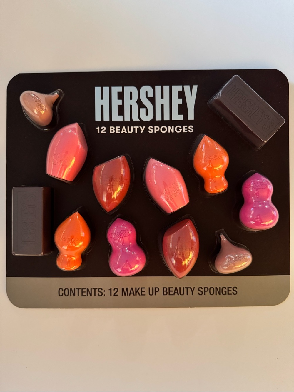 HERSHEY 12 Makeup Beauty Blender Sponges